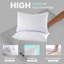Ensemble de 2 oreillers de couchage en duvet synthétique moelleux-338862872