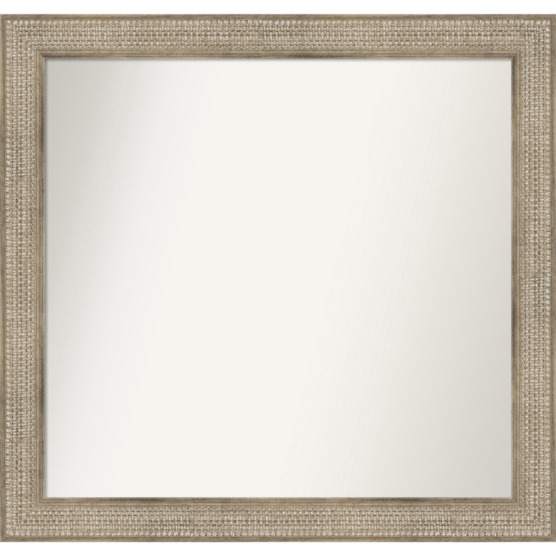 Miroir Jannice, 38 po x 40 po, Rectangle