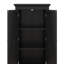 Armoire de rangement autoportante pour salle de bain avec 2 portes et 2 tiroirs