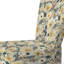 Motif floral bohème chic ivoire - Chaise d'appoint rembourrée de style campagnard, Chaise d'appoint rustique à motif floral