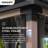 Sunjoy Hardtop Gazebo 10 x 12 ft. Outdoor Patio Gazebo with LED Lights (Batteries Operated), Remote Control and Netting