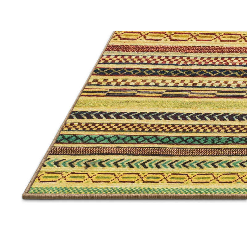 Abstract Indoor Rug, Rectangle 7' x 10'