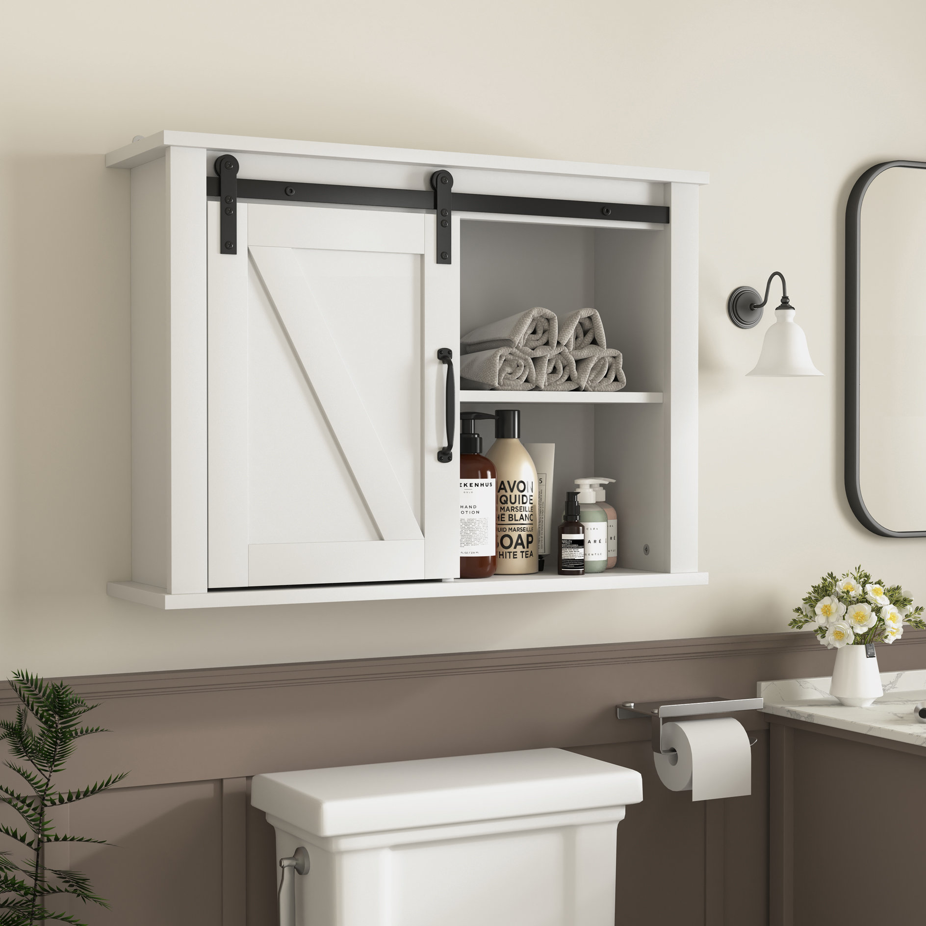 Ophelia & Co. Wall Bathroom Storage Cabinet | Wayfair