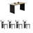Sturdy Minimalism Dining Table Sets.-111616378