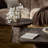 Chronabery Marble Top End Table