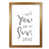 Honey Oak Frame selected
