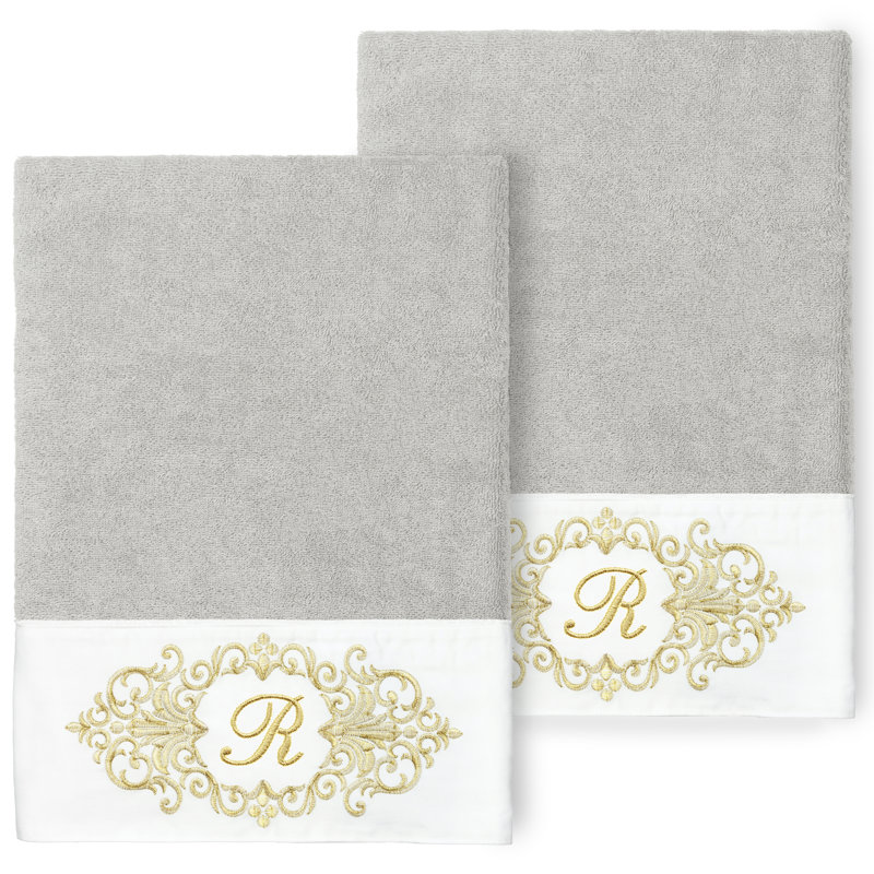 Ensemble de serviettes de bain 100% coton Linica, R