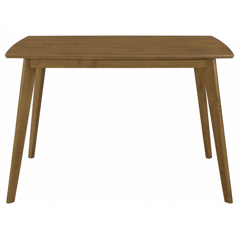 Table de salle à manger rétro avec pieds en angle