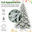 Arbre de Noël enneigé 6 pi-612671892-612671895-612671884
