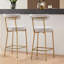 Tabouret d'appoint en métal Bainton-1100908800