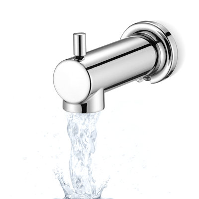 Wall Mounted Tub Spout with Diverter