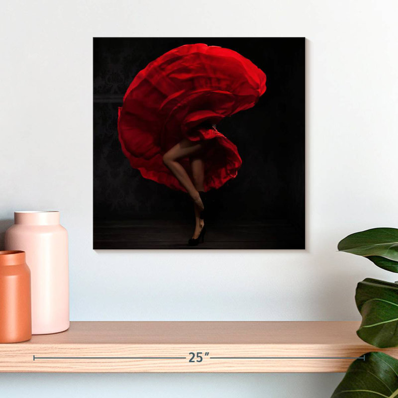 Enn Spanish Dancer Legs, 16" H x 16" W