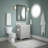 Nicoli Wall Mount Square Closed Towel Ring Bath Hardware Accessory-66113013