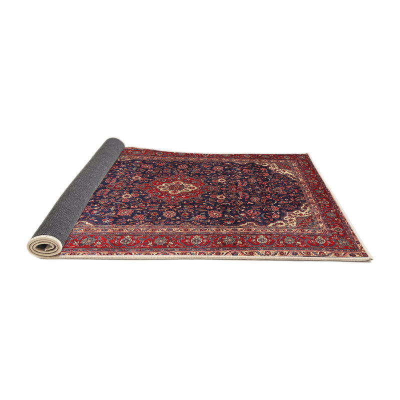 Tapis oriental rouge / beige / orange Missy, Rond 6 pi