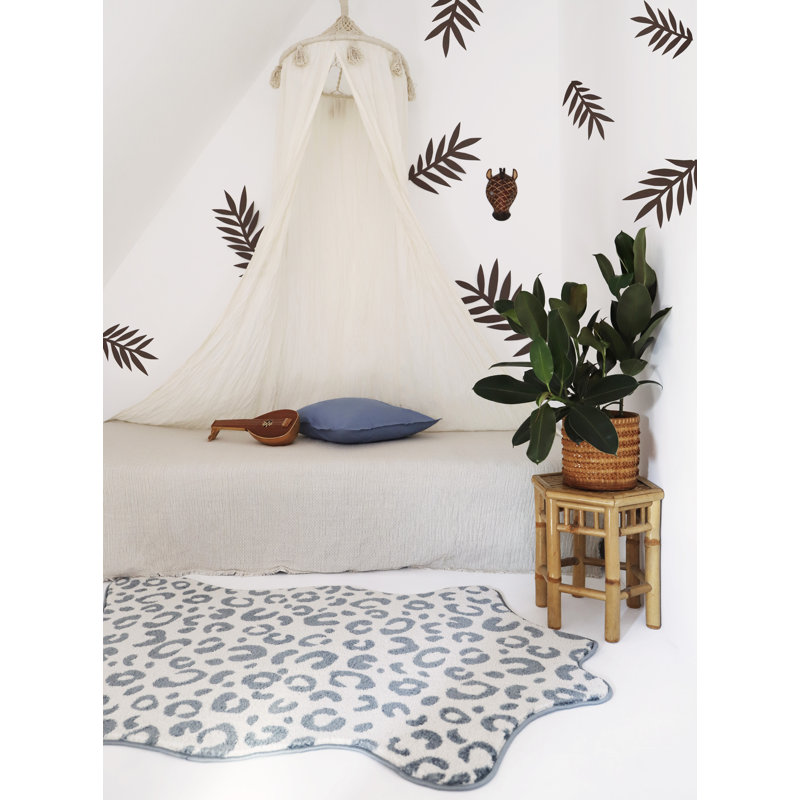 Clower Tufted Beige/Grey Rug