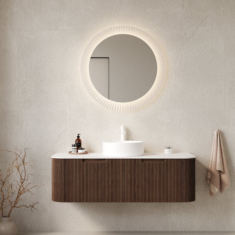 Meuble-lavabo élégant en céramique