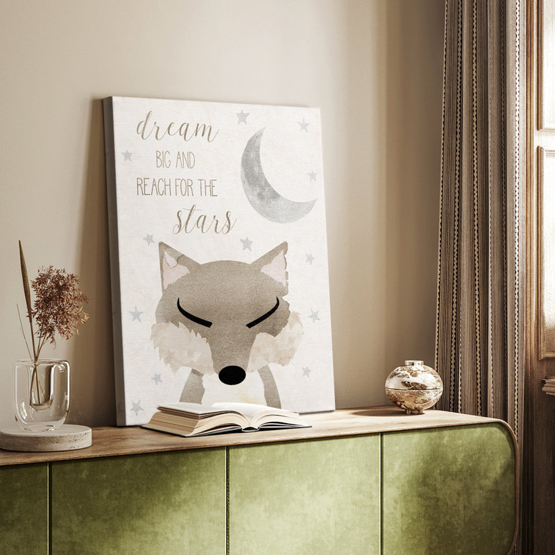 Goodnight Fox - galerie Cavas sur mesure, H 60 po x l 40 po