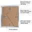 Cadre photo Americanflat - ensemble de 2 - cadre avec passe-partout - plexiglas poli-101177778-101177769