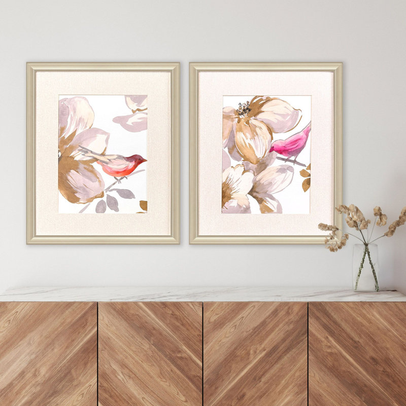 Bird Chatter S/2 Print by Jacobs Propac Images