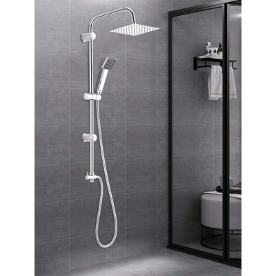 Thermostatic Shower Set With Twin Heads