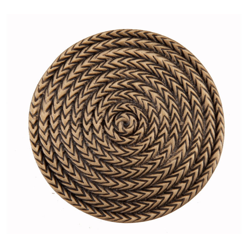 Poignée d'armoire Rope, Or musée