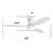 52 Inch Flush Mount Solid Wood Ceiling Fan With 6 Speed Remote Control Reversible DC Motor For Home