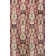 Tapis rouge en laine touffeté à la main Ikat