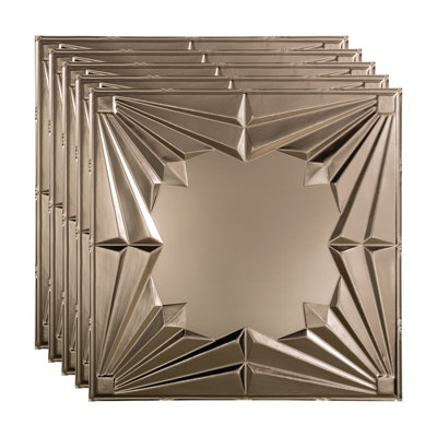 Panneau de plafond décoratif en vinyle FASÄDE Art Deco 2 pi x 2 pi