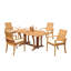 Algrave Outdoor 5 - Piece Teak Dining Set