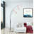 Aseeb 84'' Arched Floor Lamp