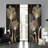 2Pcs Elegant Tulip Curtains Rod Pocket Digital Printing Curtain Polyester Material Suitable For Living Room Bedroom Dining Modern Luxury Home Decor-1120399679