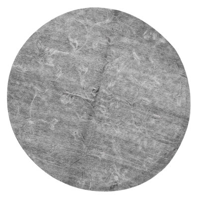 Area Rug in Gray/Off-White