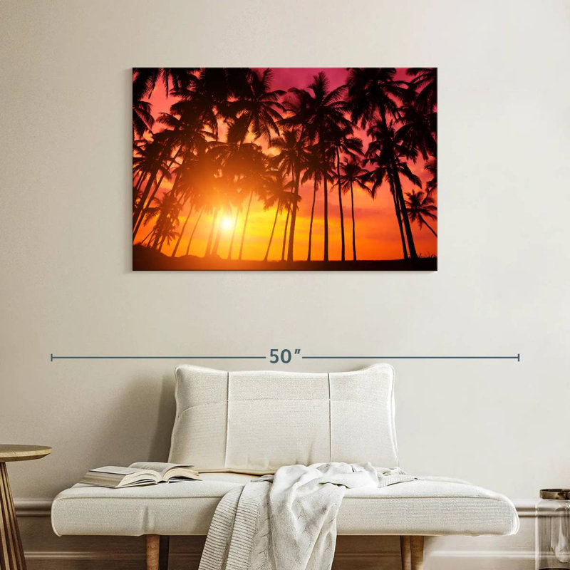 Harnek Palm Trees At Sundown