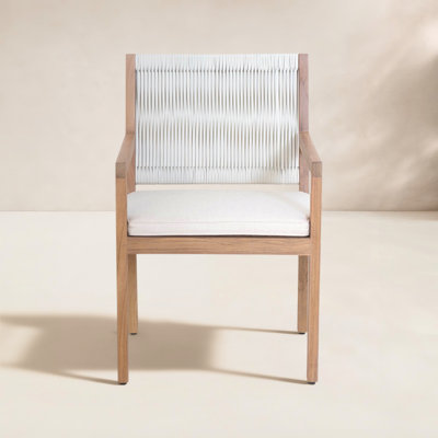 Brayven Outdoor Dining Chair Natural