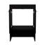 Meuble-lavabo avec lavabo, 2 portes, 2 tablettes