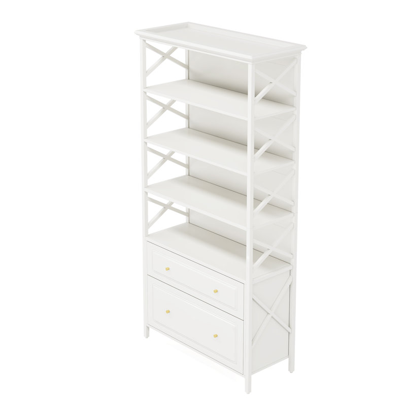 Natashya Etagere Drawers, White