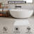 15.35 In. X 23.62 In. Stone Bath Mat, Super Absorbent Quick-Drying Diatomaceous Earth Bath Mat-2002401665