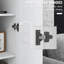 Armoire de 71 po de hauteur avec tablettes mobiles, blanc pour armoire de rangement, tablettes et intérieur