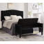 Banc de rangement rembourré capitonné avec accoudoirs-61185534