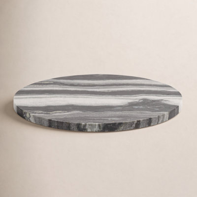 Round Marble Lazy Susan
