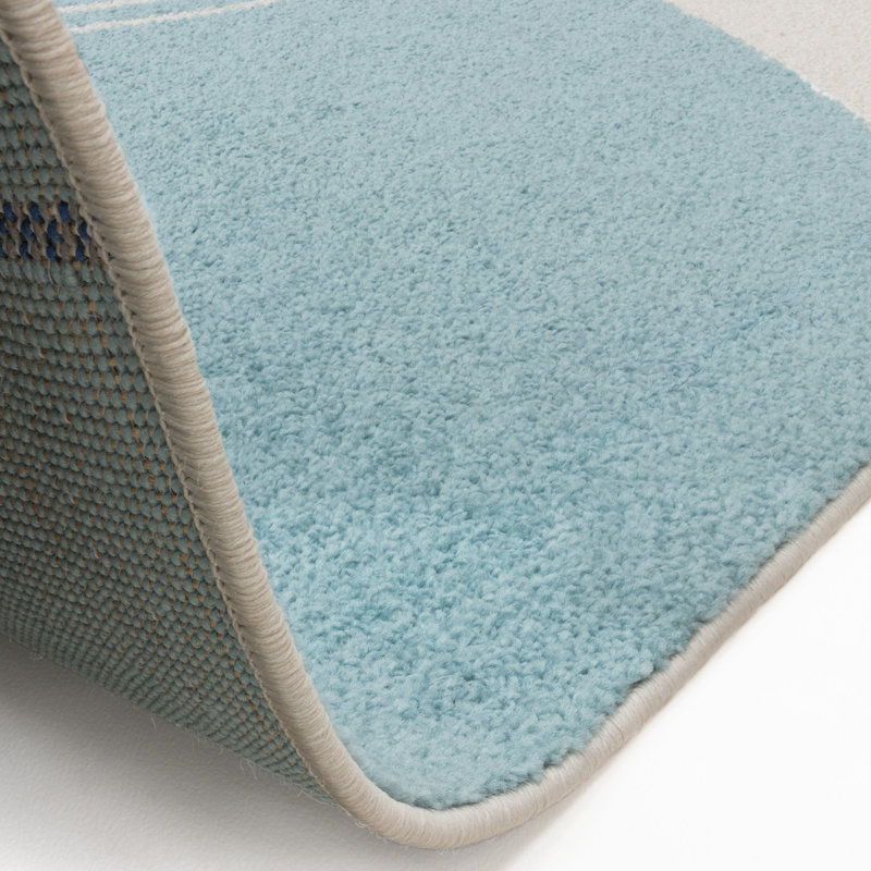 Flora Retro Arched Minimalist Polypropylene Area Rug -  Bold and Eclectic Living & Dining Room, Rectangle 120 x 170 cm