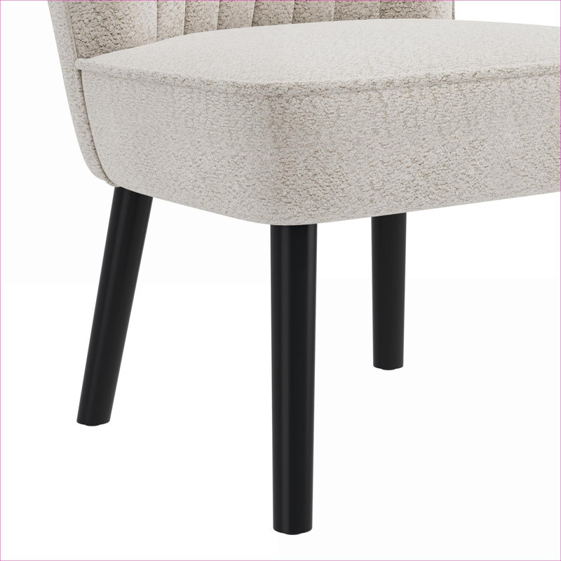 Chaise coquille blanche, Blanc