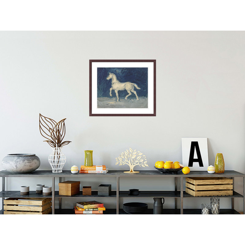 Cheval par Vincent van Gogh, H 23,5 po x l 27,66 po