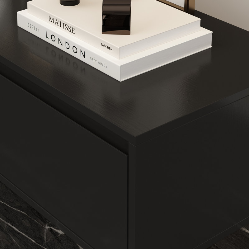 Jiya TV Stand for TVs up to 88", Black