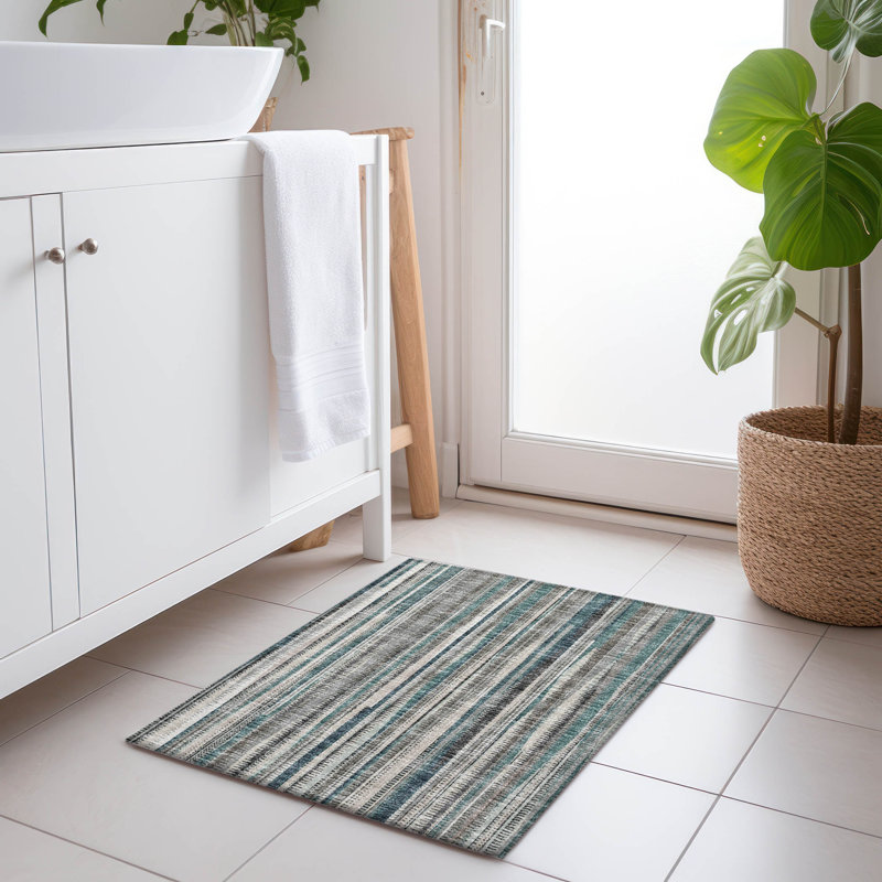  Premium Machine Washable Myalee AMF31 Rug, Rectangle 1'8" x 2'6"