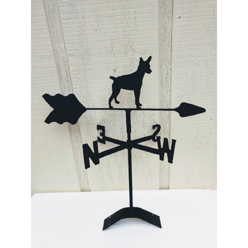 Girouette de rat à support pour toit terrier