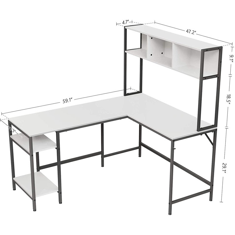 Bureau, Blanc