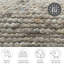 Hand Woven Brown Indoor Rug-74489410