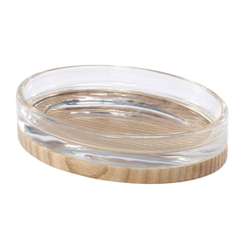 Izod Cove Soap Dish, Clear