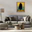 Porto & Sherry Antique Wine Grey Framed Floater Canvas Wall Art, design by Marcello Nizzoli-463119804-463119807